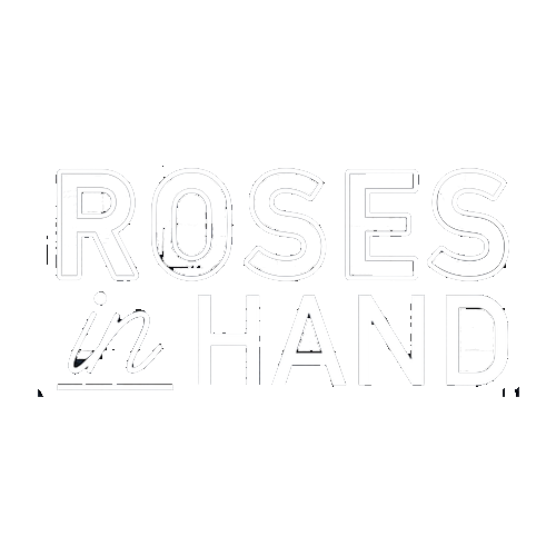 roses in hand
